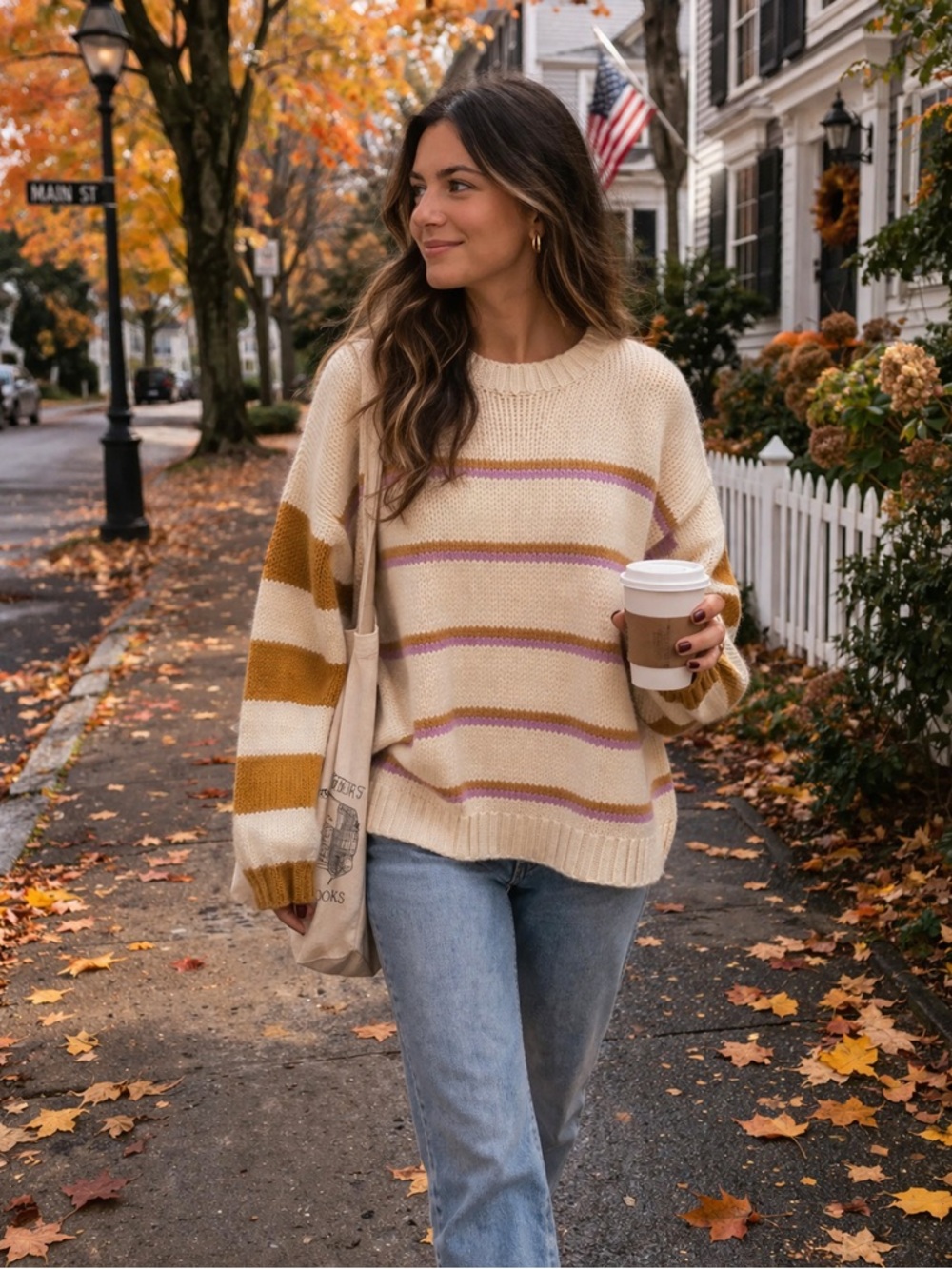 NWT Rip Curl Striped Sweater, XS